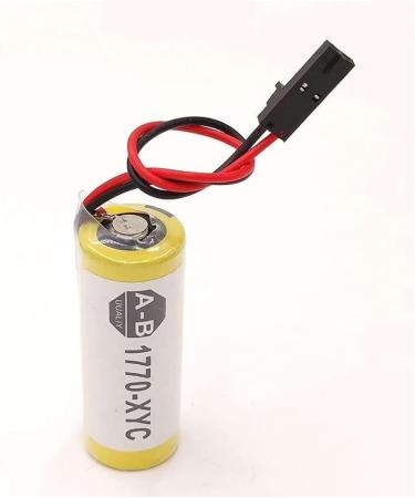 Buy Pack of 8 - 1770-XYC 3V 1800mAh Battery Replacement for 1770-XYC/A 1770-XYB 1756-BA1 | Non-Rechargeable with Black Plug - International Shipping Available - Buy Online on SooperMarket.com