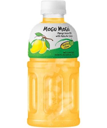 Mogu Mogu Real Fruit Juice with Nata De Coco 320ml - 5 Bottles Random Flavours - Buy Online on SooperMarket.com