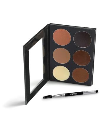 Mehron Pro Brow Palette: Pressed Powders and Pomade for Perfect Brows - Buy Online on SooperMarket.com