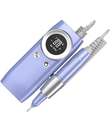Dajidafu Effortlessly Remove Gel Polish With Nails Lathe Gel Cutting Remove Tool Rechargeable Electric Nail Sander Compact purple - Buy Online on SooperMarket.com