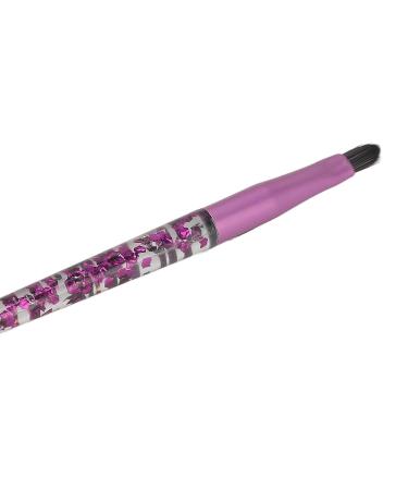 5pcs Lip & Eye Makeup Brush Set - Glitter Long Handle Professional Lip Brush Soft Hair Applicators for Lipstick & Eyeshadow - Buy Online on SooperMarket.com
