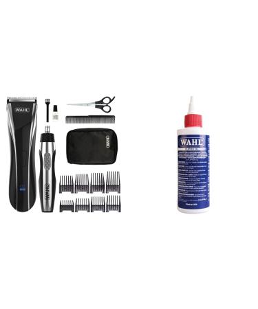 Wahl Ultimate Clipper Hair Clippers for Men Ultimate Clipper Head Shaver Cordless & Clipper Oil Blade Oil for Hair Clippers Beard Trimmers and Shavers 250 ml Trimmer + Clipper Oil