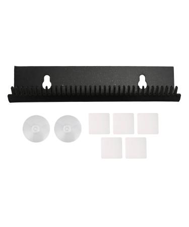 JUOPZKENN Hair Extension Holder And Hanger Hair Bun Extension Hanger Acrylic Lightweight Hair Extension Display Holder for Home Shops(Black)