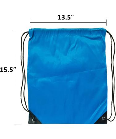 Drawstring Bags 36 Pcs String Bag Backpack Cinch Bag Draw String Back Sack Nylon Drawstring Bag 12 Colors 12 Colors 36 - Buy Online on SooperMarket.com