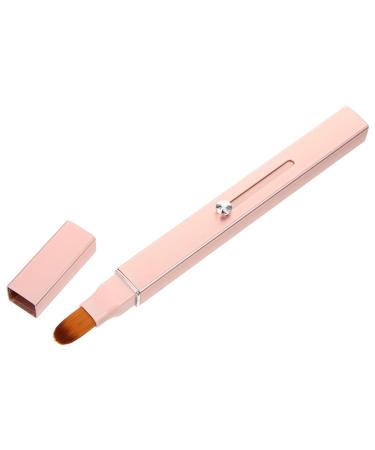 Balacoo Lip Makeup Brush Lipstick Applicator Wands Lip Brush for Lipstick Lip Brush Retractable Makeup Brush for Women Concealer Brush Lip Wands Double Head Miss Tool Pink Artificial Fiber