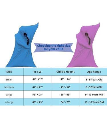 Zyuboeso Sensory Body Socks for Autism & SPD - XL Orange Compression Aid for Children & Adults - Buy Online on SooperMarket.com