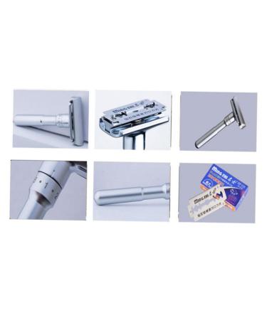 Didiseaon Manual Razor for Men - Portable Double Edge Safety Shaver | Best Razors for a Smooth Shave - International Shipping Available - Buy Online on SooperMarket.com