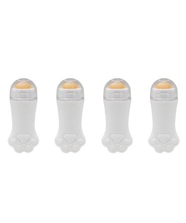 BLASHRD 4X Natural Volcanic Roller Oil Control Rolling Stone Face Cleansing Oil Absorption Roller Ball White