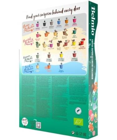 Belmio Coffee Advent Calendar Aluminium Capsules (Total 24 Capsules) - Buy Online on SooperMarket.com