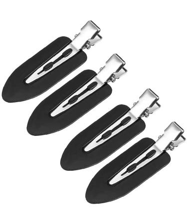 U-K Deft and Attractive No Bend Clips No Kink Hair Clips Hairdressing Pin Clips Makeup Application Clips Women and Girls Headwear Styling Tools Hair Accessories Black