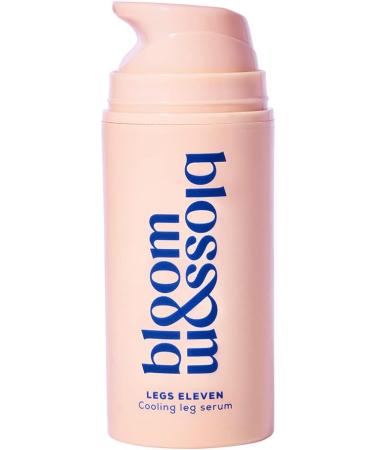 Bloom and Blossom | Legs Eleven Cooling Leg Serum Soothes Swollen Ankles & Legs Fast-Absorbing Cooling Gel for Legs Aloe Vera Juice Peppermint Oil Algin 100ml - Buy Online on SooperMarket.com