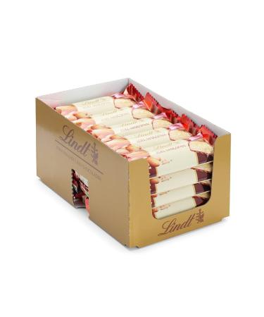 Lindt chocolate marzipan bar |25 x 50 g bar in the counter display |1250 G |Pure marzipan enveloped by dark chocolate |Chocolate bar |Large pack of chocolate |Chocolate gift