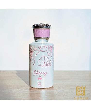 AHMED Cherry 50mL Fragrance for Women Youthful and sensual fragrance with Citrus Cherry Flower Accords Jasmine Vetiver and a Sandalwood/White Musk Base - Buy Online on SooperMarket.com