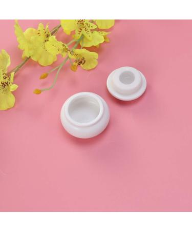 UPKOCH Mini Ceramic Cream Jars - Rouge Storage for Cosmetics & Toiletries | 4.6x2.7x3.5cm - Ideal for Lotion & Shampoo - Buy Online on SooperMarket.com