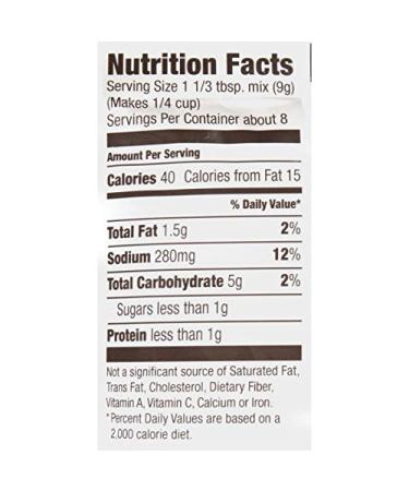 McCormick Country Gravy Mix  Sausage Flavor  2.64 oz(Pack of 5) - Buy Online on SooperMarket.com