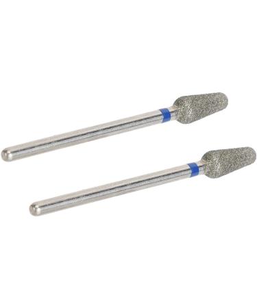 Tungsten Steel Nail Drill Bits 2 Blue Manicure Nail Art Drill Bits for Manicures - Buy Online on SooperMarket.com