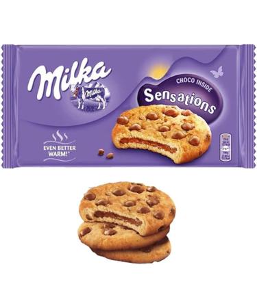 Milka Cookies Sensations Choco Inside 156g - Pack of 2 - Buy Online on SooperMarket.com