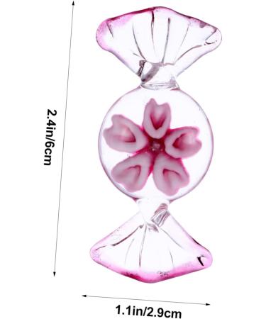 Alipis Colored Glaze Candy Christmas Decorations Home Decoration Mini Candy Desk Topper Gem Colorful Glass Red Medium - Buy Online on SooperMarket.com
