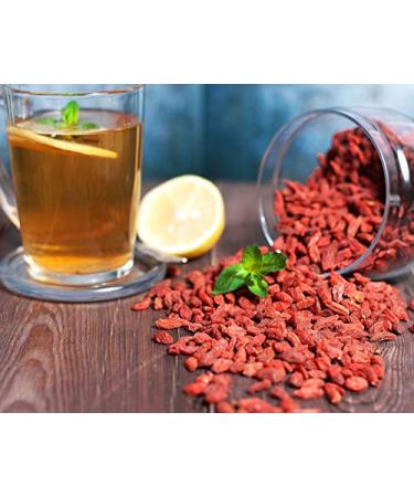 Organic Goji Berries 6 Pounds - Large, Juicy, Non-GMO | Raw Vegan Sirtfood Bulk Goji Berries - 6 Pound Pack - Buy Online on SooperMarket.com