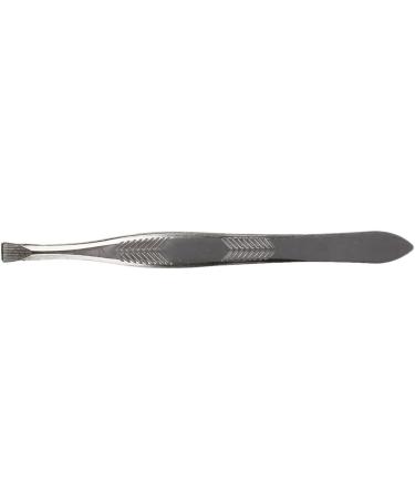 Peowuieu Silver Tone Stainless Steel 3.5" Length Tweezer for Eyebrow - Buy Online on SooperMarket.com