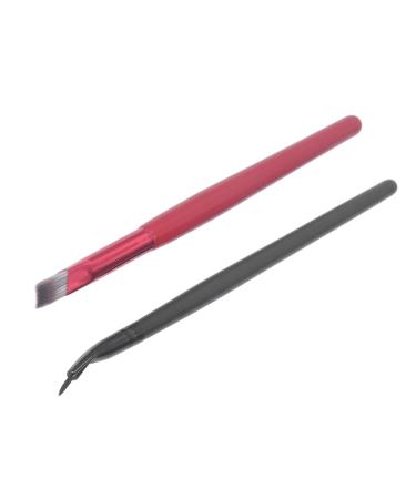 Eyebrow Brush Wild Brush for Square Brush Tool Hairline Bent Cornered Concealer Small Set Brush Brush Makeup Mirrors
