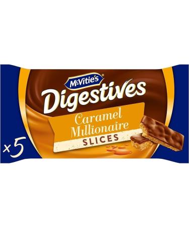 Caramel Slice Bundle With Digestive Caramel Slice Snack size 5pk x2 & Chocolate Digestive Slice Snack size 5pk x2 (4 Pack) - Buy Online on SooperMarket.com
