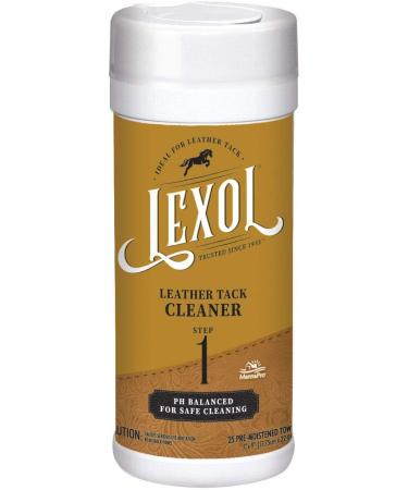 Manna Pro Lexol Leather Cleaner 25-Moistened Quick Wipes