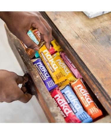 Nakd Salted Caramel Fruit & Nut Bars - Healthy Vegan Snacks | Gluten Wheat & Dairy-Free | 72 Count - Buy Online on SooperMarket.com