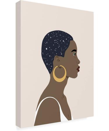 Buy Trademark Fine Art Heavenly Hair IV Canvas Art by Annie Warren - Elegant Wall Decor for Home and Office - International Shipping Available - Buy Online on SooperMarket.com