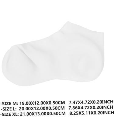 minkissy 6 Pairs Exfoliating Moisturizing Socks Heel Socks for Dry Cracked feet spa Socks Womens Lotion Gel Socks for Dry Cracked feet Women Women's sebs Moisture Absorption Cover - Buy Online on SooperMarket.com