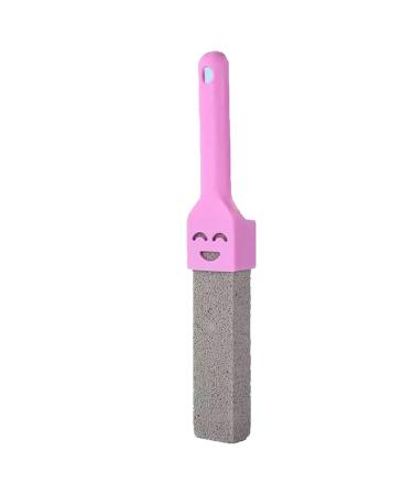Toilet Bowl Cleaner Pumice Stone Water Stain Remover With Ergonomic Handle Powerfully Removes Toilet Bowl Rings Bathroom Yellow Cleaning Pools Cleaning Brush