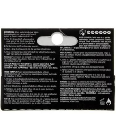 Ardell Lashtite Clear Adhesive 0.125 oz Bottle (Black Package) 3.7ml - 2 Pack - Buy Online on SooperMarket.com