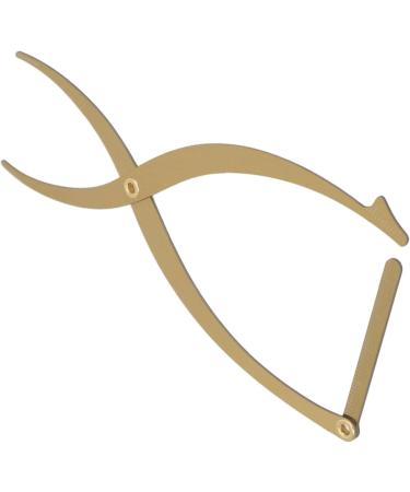Microblading Eyebrow Ruler Eyebrow Stencil Ruler 3 Point Positioning for Salon (Gold) - Buy Online on SooperMarket.com