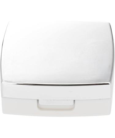 Mini Contact Lens Case Travel Bag - Portable Eye Care Set with Mirror | 3 Colors Available (White) - Buy Online on SooperMarket.com