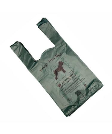 SCOT-PETSHOP Large Green Dog Waste Bags 500 Poo Bags (Not On A Roll) 500 Count (Pack of 1)
