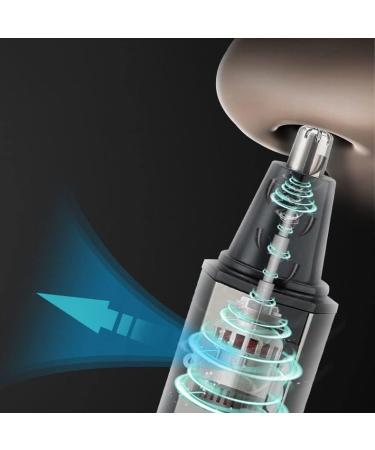 Best Nose Hair Trimmer for Men - 2 in 1 Rechargeable Ear & Nose Clipper Waterproof with Flashlight - Easy to Use & Clean - Buy Online on SooperMarket.com