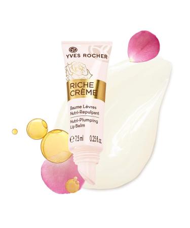 Buy Yves Rocher Riche Cr me Lip Care - Nourishing & Smoothing Intensive Lip Balm 7.5 ml (1 Pack) | Best for Delicate Lips - International Shipping Available - Buy Online on SooperMarket.com
