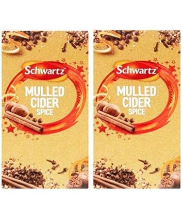 Schwartz Christmas Mulled Cider Spice 2 Pack (12 Sachets)
