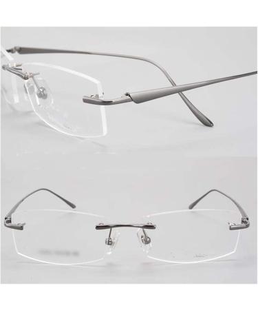 Ranara Replacement Glasses End Tips & Legs - Gray Metal Accessories for Men | Spare Bars for Borderless Glasses - Buy Online on SooperMarket.com