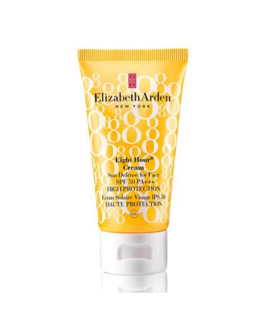 Elizabeth Arden SPF 50 Eight Hour Sun Defense Cream for Face 1.7 oz