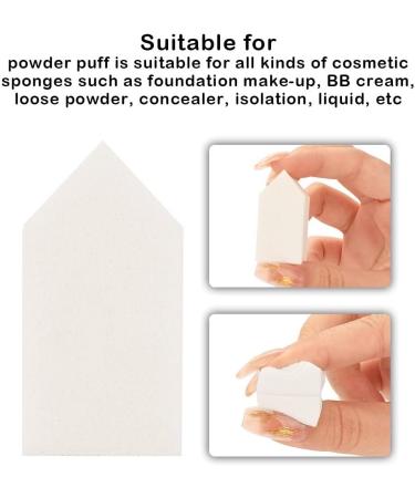 Dajidafu 50 Pieces Cosmetic Puff Absorbent Sponges Pad Nail Brush Coloring Self-Assembly Nails Accessories Supply Stamper Tools - Buy Online on SooperMarket.com