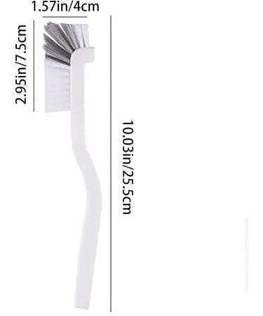 Kitchen Cleaning Scrub Brush Deep Stove Brass Wire Brushes Scraper Scrubber Brush For Range Hood Grease Grime Cleaner Brush For Pot Pan Household Cleaning Tools Little Pro (White One Size) White One Size - Buy Online on SooperMarket.com