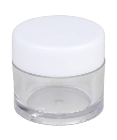Beauticom 7g Thick Wall Clear Acrylic Jars - Leak Proof Cosmetic Storage (24 Sets) for Creams Salves & Scrubs - International Shipping - Buy Online on SooperMarket.com