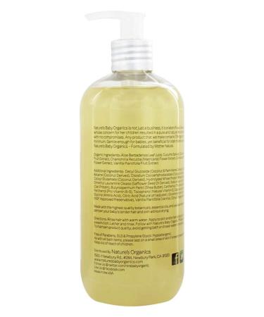 â€œNature's Baby Organics Shampoo & Body Wash â€“ Vanilla Tangerine 16 oz | Gentle, Organic & Safe for Babiesâ€‌ - Buy Online on SooperMarket.com