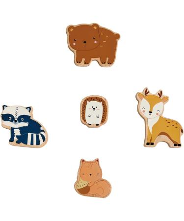 Buy VERTBAUDET Large Activity Cube - Motor Skills Cube 'Animal Friends' | FSC Certified Blue & Forest Friends - International Shipping Available - Buy Online on SooperMarket.com