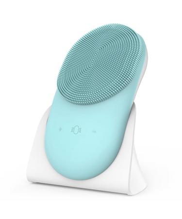 Portable Electric Silicone Face Brush for Women - Rechargeable & Facial Cleansing Brush
