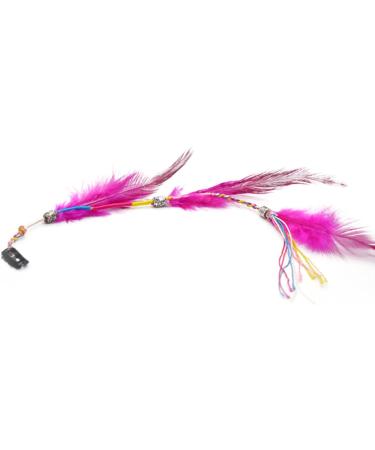 Bohemia Tassels Feather Hair Clip Colorful Feather Hair Barrettes Hair Decorations BohoPendant Hair Pin Women Headpiece Hair Braid Women Fashion Accessories Festival Hair Accessory Random color mixing - Buy Online on SooperMarket.com
