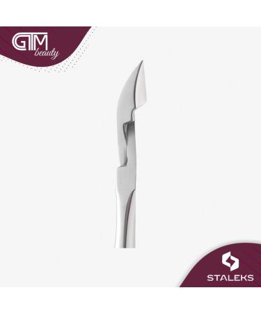 Staleks Pro Cuticle Nippers NE-11-11 Full Jaw 0.43 Inch - Expert Precision for Professional Results - Buy Online on SooperMarket.com