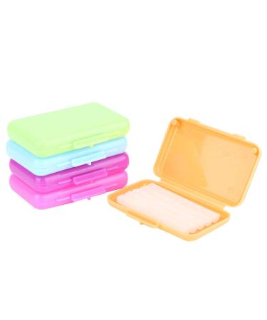 Orthodontic Braces Relief Wax - 5 Pack | Apple Orange Grape Mint Flavors for Comfort - Buy Online on SooperMarket.com