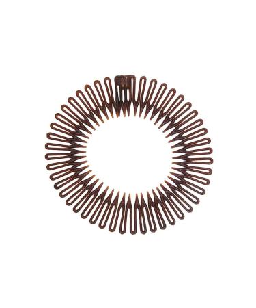 YALLNASL Girls Flexible Zig Zag Hair Bands - 6 Pack, 3 Colors - Spiral Headband for Women's Hair - No Slip Stretch Combs - Buy Online on SooperMarket.com